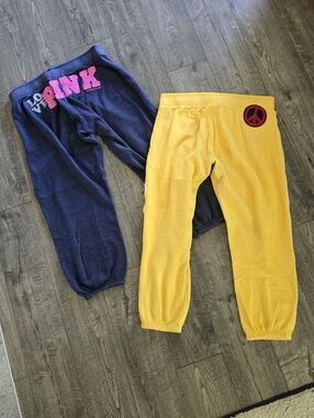 Vintage Y2K PINK Victoria's Secret Sweatpants